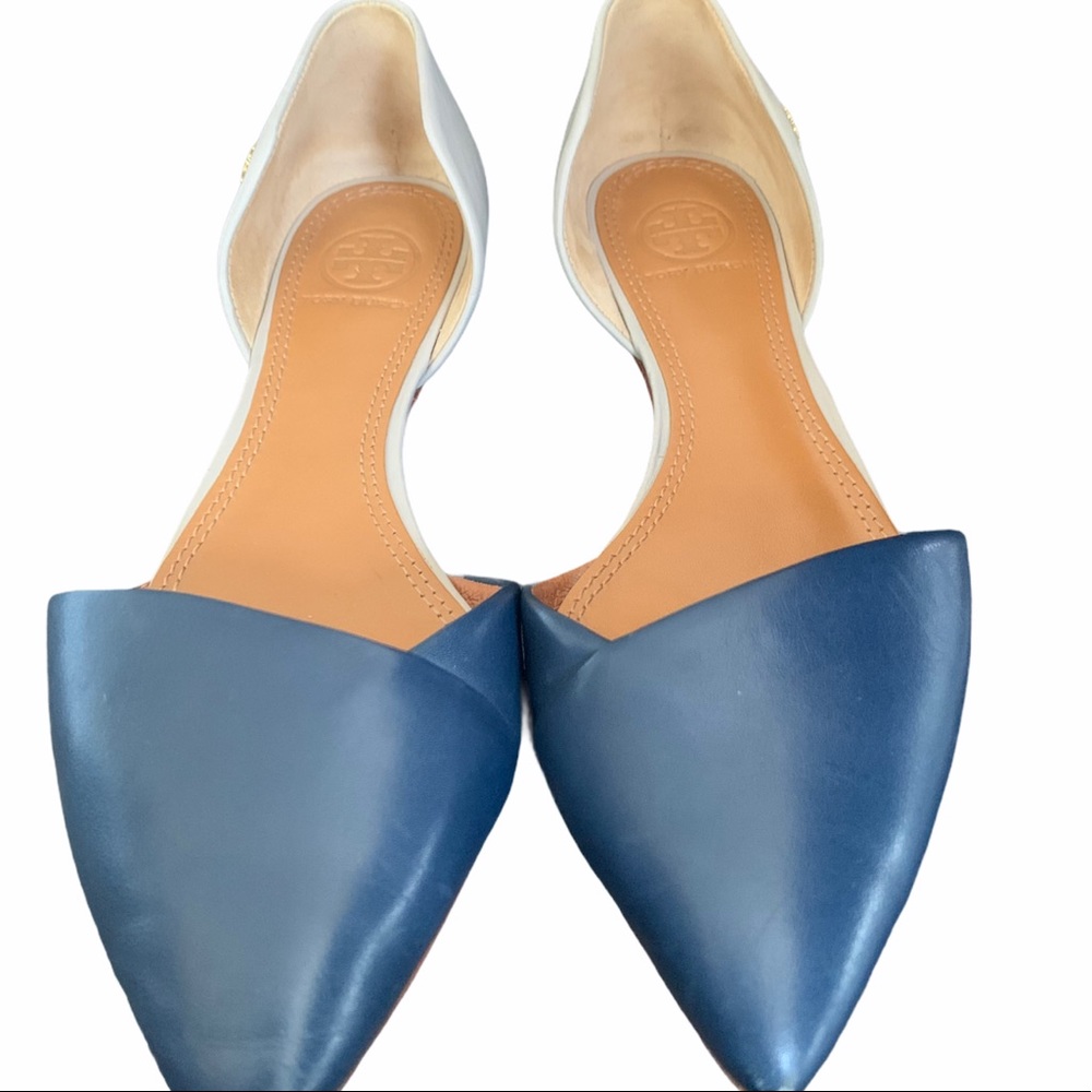 TORY BURCH Viv D'Orsay Two Tone Flats